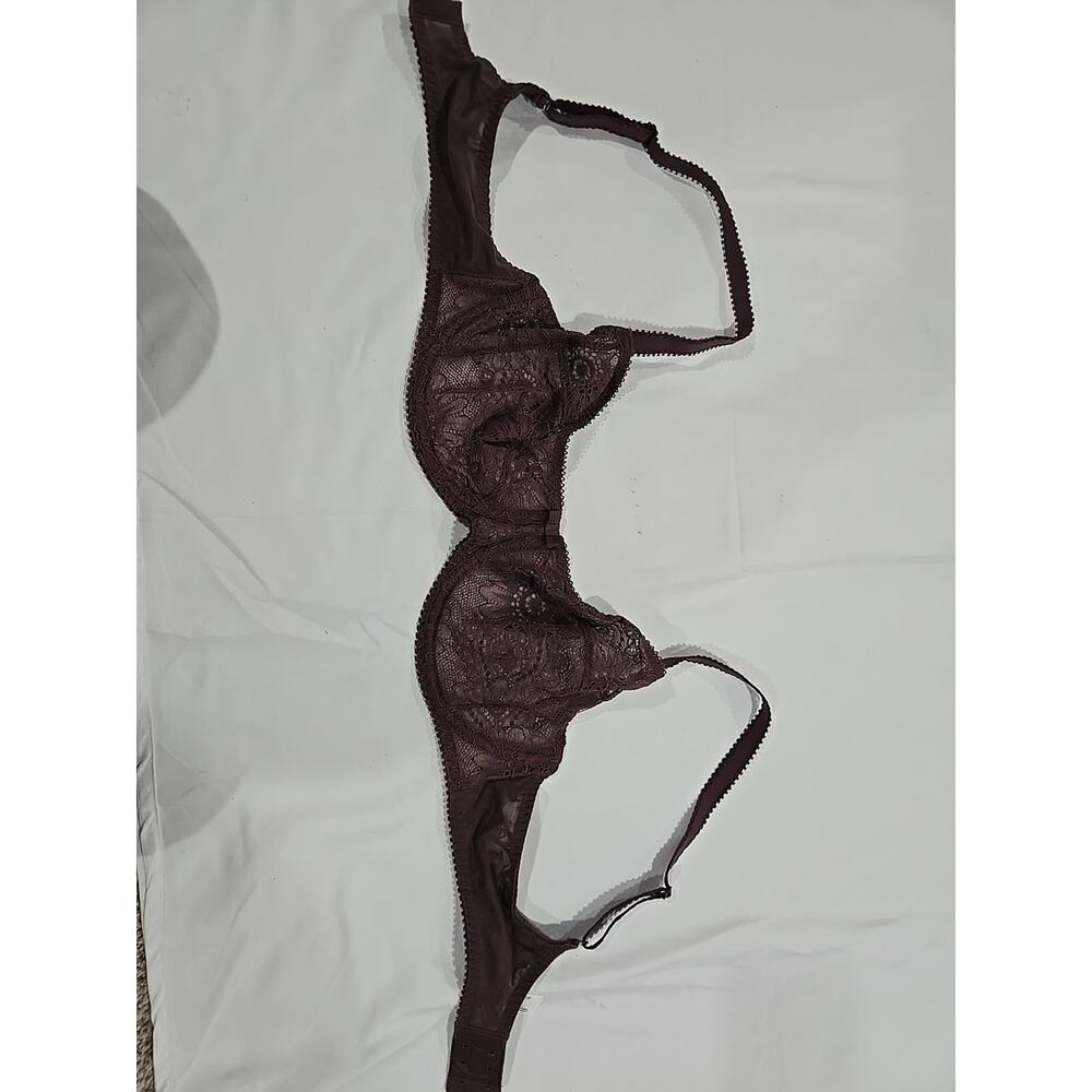 Simone Perele Bra 38c Purple/ Brown
